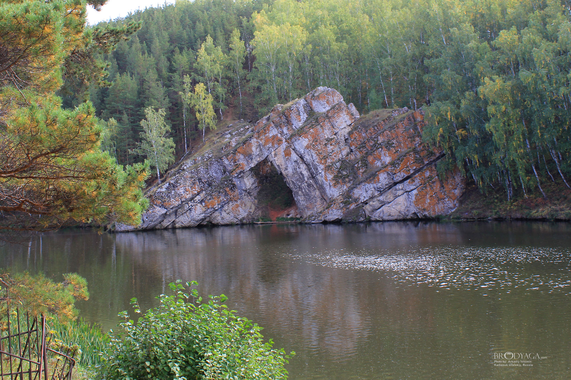 Rock Stone Gate, Kamensk Uralskiy (скала Каменные ворота, Каменск Уральский)